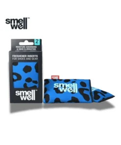 SmellWell Active (Leopard Blue) – Bolsas desodorantes para calzado (par) – SmellWell