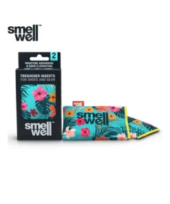 SmellWell Active (Tropical Blue) – Bolsas desodorantes para calzado (par) – SmellWell