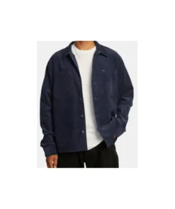 Sobrecamisa de Pana Rvca Corduroy Para Hombre
