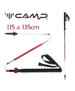sonic alu evo (par) – bastones de trekking aluminio – camp