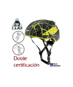 speed comp – casco esquimo doble certificación (54-60cm – black) – camp