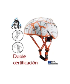 speed comp – casco esquimo doble certificación (54-60 cm – white) – camp
