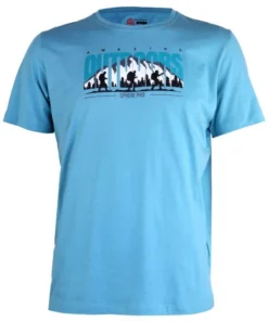 Camiseta Sphere Pro Burt Hombre Azul Mineral