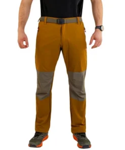Pantalones Sphere Pro Huno Hombre Tabaco Verde Naranja