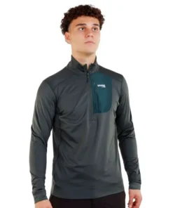 Camiseta Sphere Pro Rowen Hombre Verde Oscuro