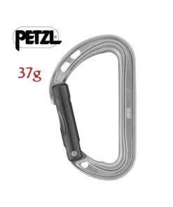 Spirit Recto (Gris) – Mosquetón gatillo recto – Petzl