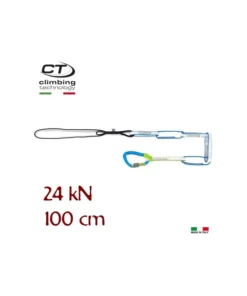 sport chain + nimble carabiner sg – cabo de anclaje con mosquetón – climbing technology