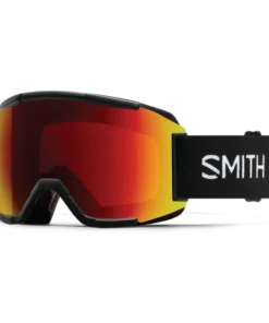 Smith Squad black chroma pop sun red mirror gafas de snowboard
