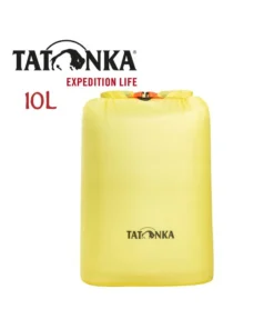 Sqzy Dry Bag 10L (Amarillo) – Bolsa estanca ultraligera – Tatonka