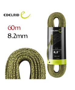 Starling Protect Pro Dry 8,2 mm (Yellow-Night) – Cuerda doble para via larga – Edelrid