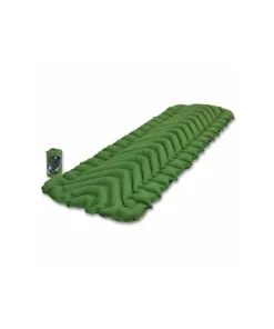 static v (green) – colchoneta inchable compacta y ligera – klymit