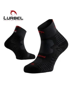 Stone Pro Four (Negro / Rojo) – Calcetines trail-running – Lurbel