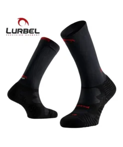 Stone Pro Six Compression (Negro / Rojo) – Calcetines trail-running – Lurbel