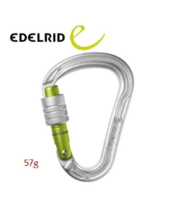 Strike Screw (Silver) – Mosquetón HMS rosca – Edelrid