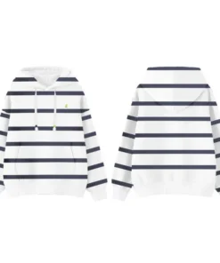 Sudadera El Pulpo Oversize Rayas Para Niños