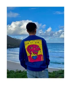 Sudadera Esquío Corazón Leandro Barea Unisex