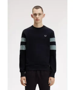 Sudadera Fred Perry Peched Tipped Para Hombre