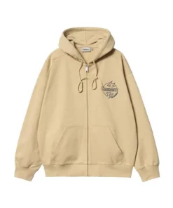 Sudadera Hombre Carhartt WIP Ablaze Marron Claro