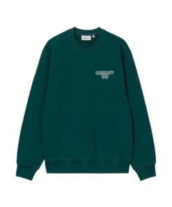 Sudadera Hombre Carhartt WIP Alumni Verde