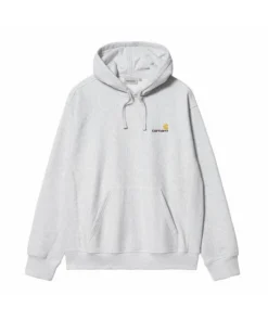 Sudadera Hombre Carhartt WIP American Script Gris