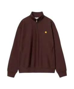 Sudadera Hombre Carhartt WIP America Script Marron