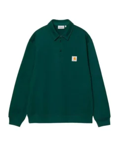 Sudadera Hombre Carhartt WIP Polo Sweat Verde