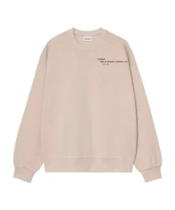 Sudadera Hombre Carhartt WIP Punched Marron