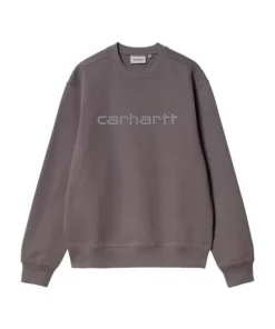 Sudadera Hombre Carhartt WIP Rivet Gris