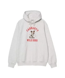 Sudadera Hombre Carhartt WIP Wild Dog Gris