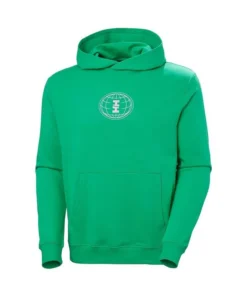 Sudadera Hombre Helly Hansen Core Graphic Verde