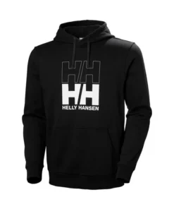 Sudadera Hombre Helly Hansen Core Graphic Negra