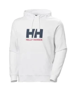 Sudadera Hombre Helly Hansen Logo Blanca