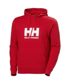 Sudadera Hombre Helly Hansen Logo Rojo
