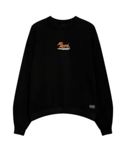 Sudadera Hombre Kaotiko Washed Negro