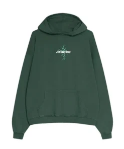 Sudadera Hombre Kaotiko Washed Trance Verde