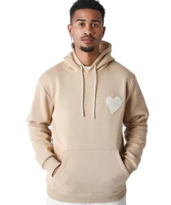 Sudadera Hombre Project X Paris Corazón Marron