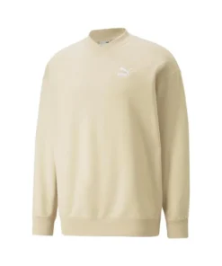 Sudadera Hombre Puma Classics V-Collar Beige