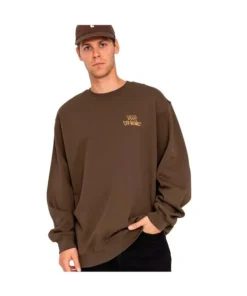 Sudadera Hombre Vans Stomper Loose Marron