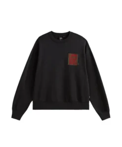 Sudadera Hombre Vans Strech Stack Crackle Negra