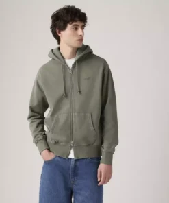 Sudadera Levi´s Authentic Full Zip Para Hombre