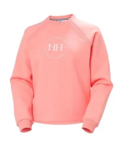 Sudadera Mujer Helly Hansen Capri Crew Coral