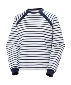 Sudadera Mujer Helly Hansen Capri Rayas Marino