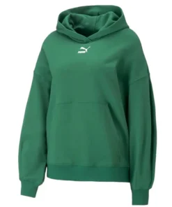 Sudadera Mujer Puma Classics Oversized Verde