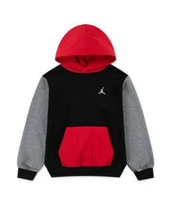 Sudadera Niño/a Jordan Brooklyn Negra Roja