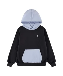 Sudadera Niño/a Jordan Brooklyn Negra Gris