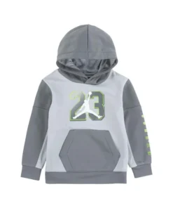 Sudadera Niño Nike Jordan Pullover Hoodie Gris
