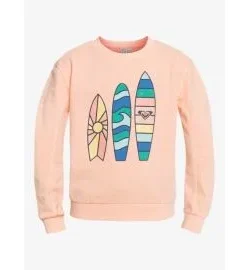 Sudadera Roxy Oh Happy Day Rosa (8-16 años)