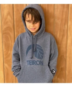 Sudadera Teiron con Capucha Logo Eco Para Niños