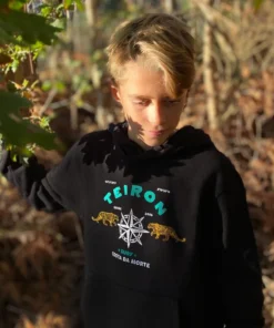 Sudadera Teiron Leopardo Para Niños