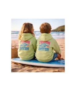 Sudadera Teiron Ola Grande Para Niños